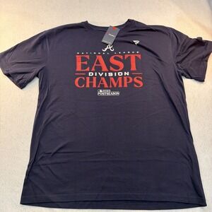 XLT Men's‎ Fanatics Navy Atlanta Braves 2023 NL East Division Champions New